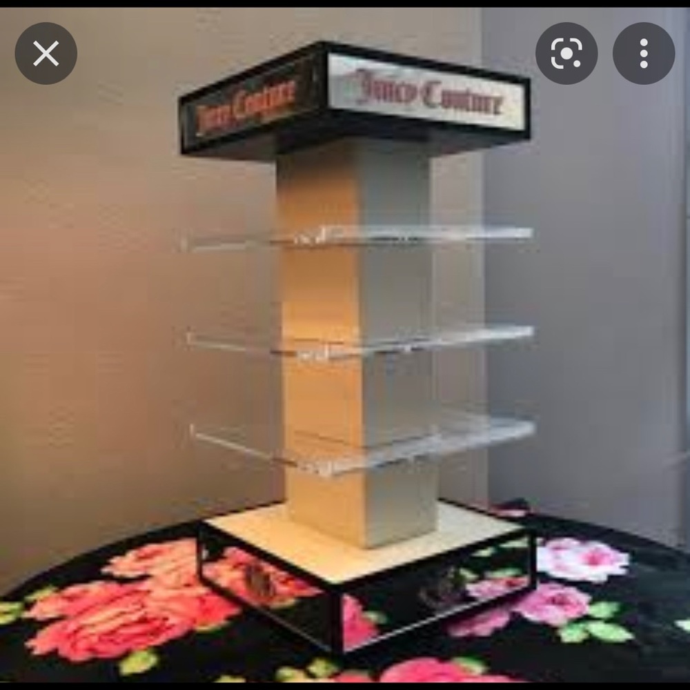 In search of these juicy couture display case and juicy couture eye chart